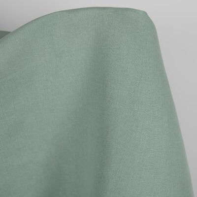 Linen cotton fabric in jadeite colour product photo