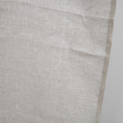 Linen fabric natural undyed and white mix 6 Linen fabric natural undyed and white mix edge