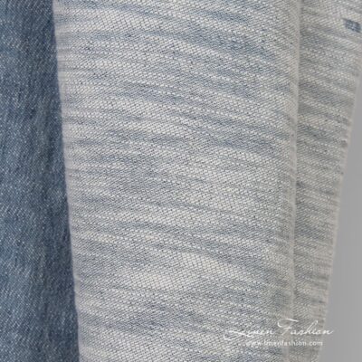 Bluish white linen cotton fabric washed 7 Bluish white linen cotton fabric, washed