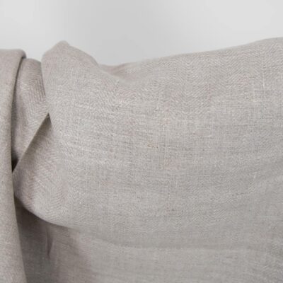 Linen natural fabric herringbone 6 linen natural heringbone