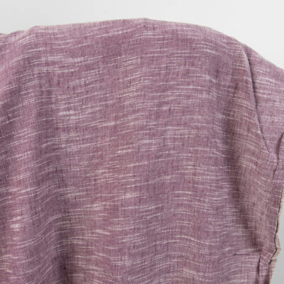 Purple variegated fabric washed 6 linen cotton purple washed fabric, striped