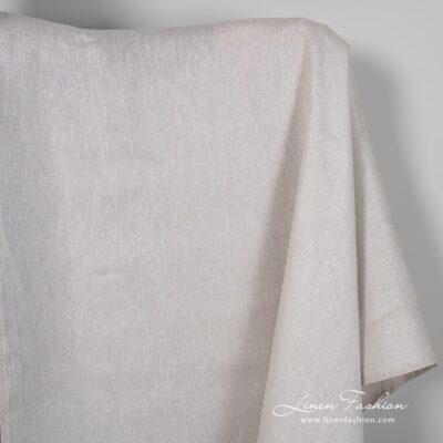 Linen grey fabric