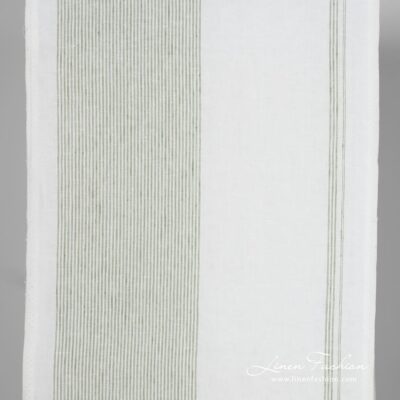 White linen fabric