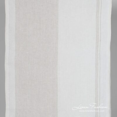 White linen fabric