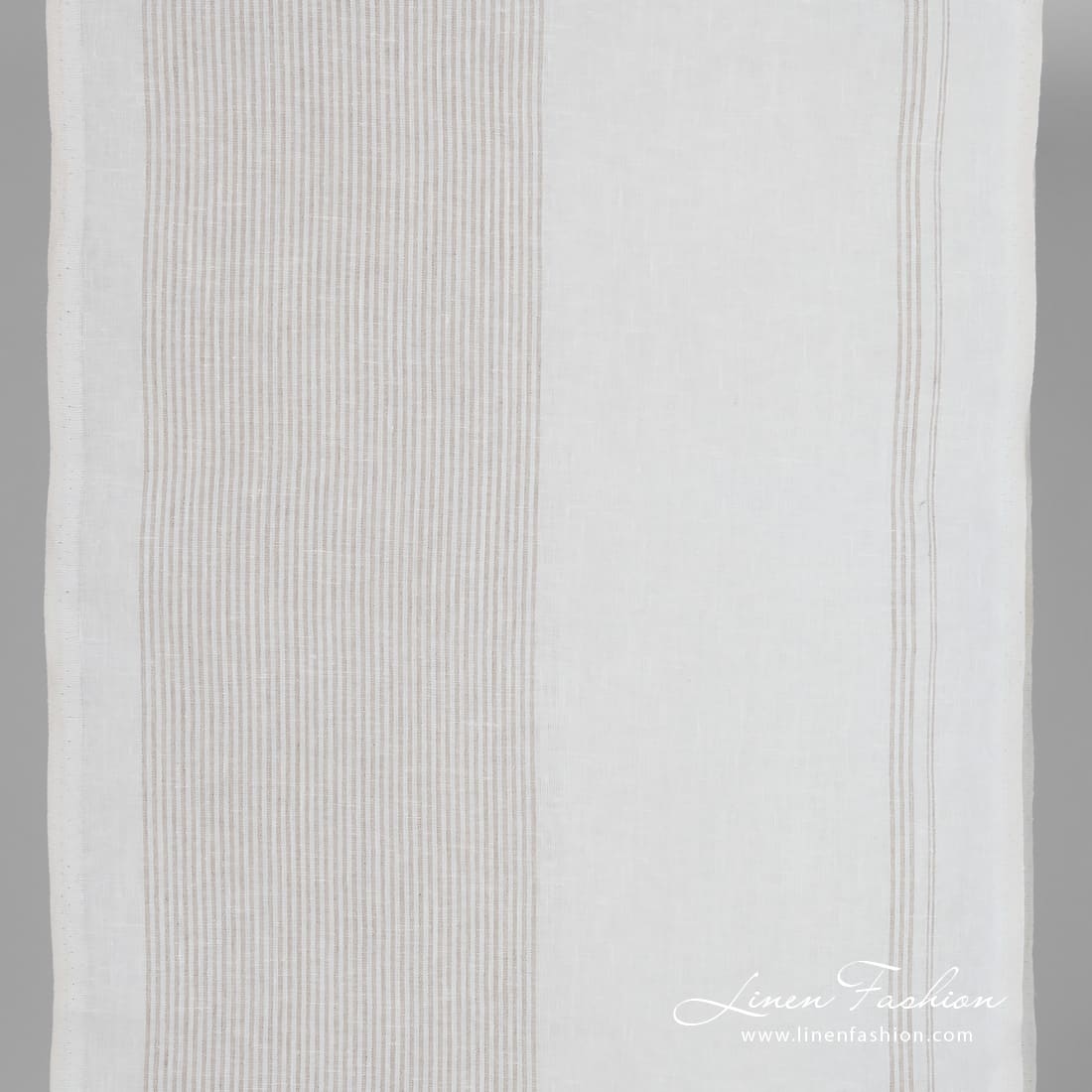 White linen fabric