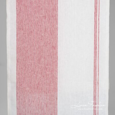 White linen fabric
