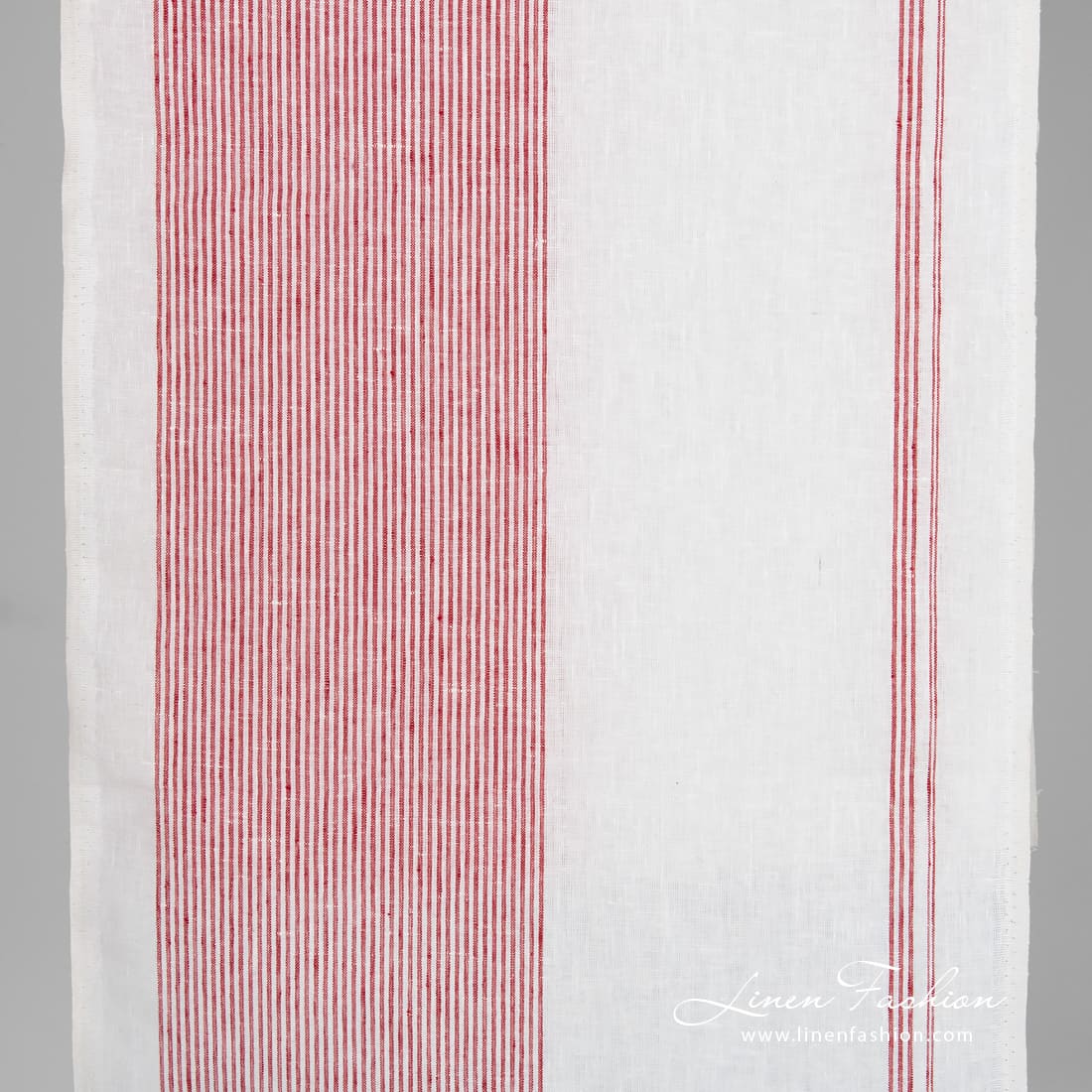 White linen fabric