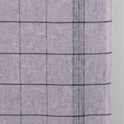 linen towel fabric violet checks for towels