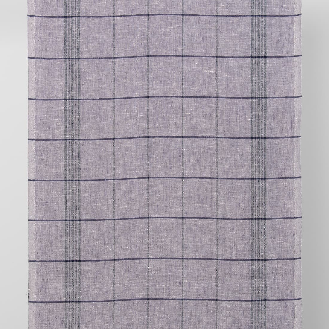 linen towel fabric violet checks