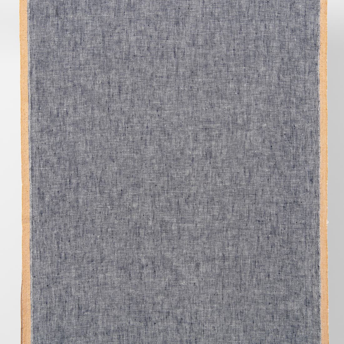 linen towel fabric blue yellow