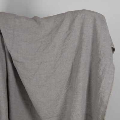 Washed linen fabric grey shades mix 5 Washed linen fabric grey shades mix