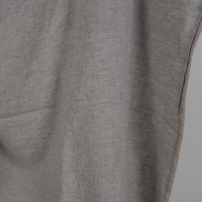 Washed linen fabric grey shades mix 6 Washed linen fabric grey shades mix edge