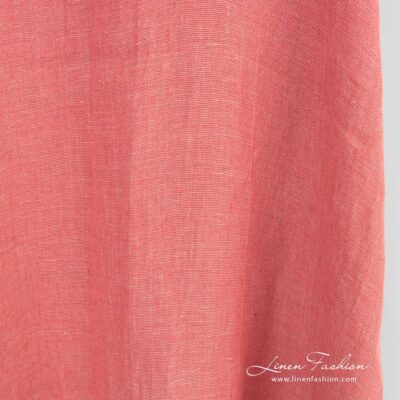 Linen fabric in rosy grey melange washed 6 Linen fabric, specially washed to increase softness