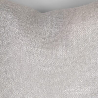 Light grey linen fabric in diamond pattern 6 Light grey linen fabric in diamond pattern