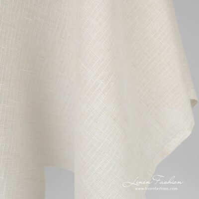 Transparent brownish linen cotton fabric 7 Transparent brownish linen cotton fabric, gauze