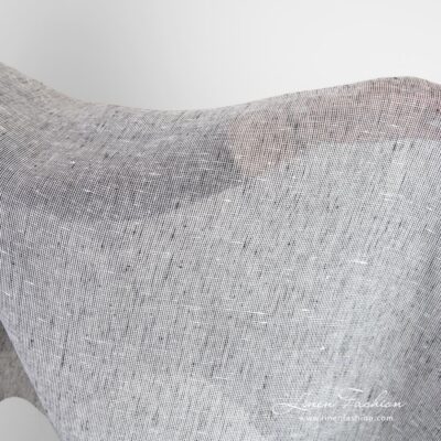 Transparent linen fabric