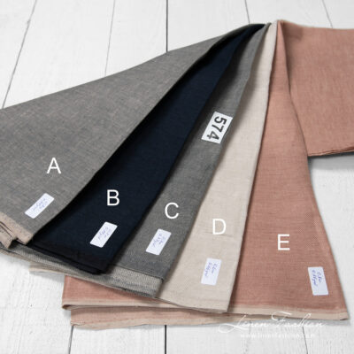 Set of linen fabric cuts, no 574.