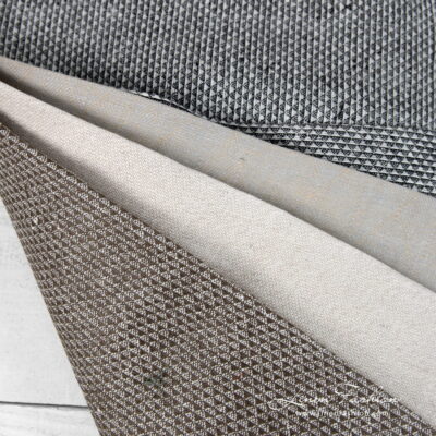 Set of linen fabric cuts, no 575.