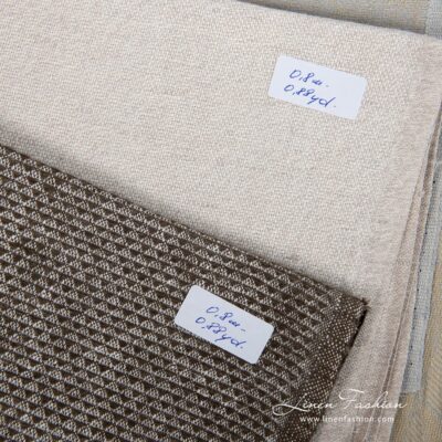 Set of linen fabric cuts, no 575.