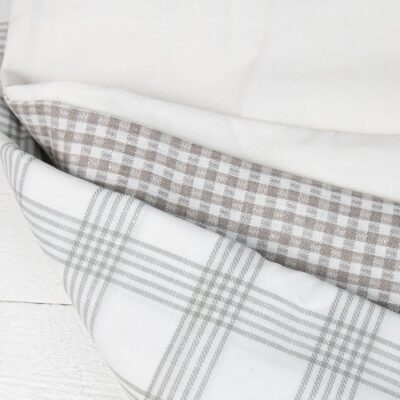 set of linen fabric cuts 592
