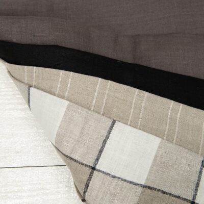 set of linen fabric cuts 636