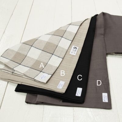 set of linen fabric cuts 636