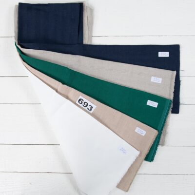 Linen Fabric Cuts, Set No. 693