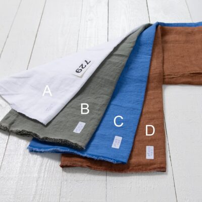 Linen Fabric Cuts, Set No. 729 10 Linen Fabric Cuts, Set No. 729