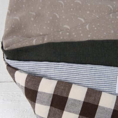 Linen-Cotton Fabric Cuts, Set No. 738 7 Linen Fabric Cuts, Set No.738