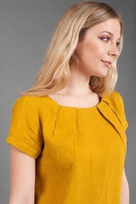 ALMA Dress yellow 7 ALMA Dress yellow