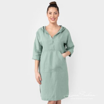 EMY Dress mint green 6 EMY mint green linen dress