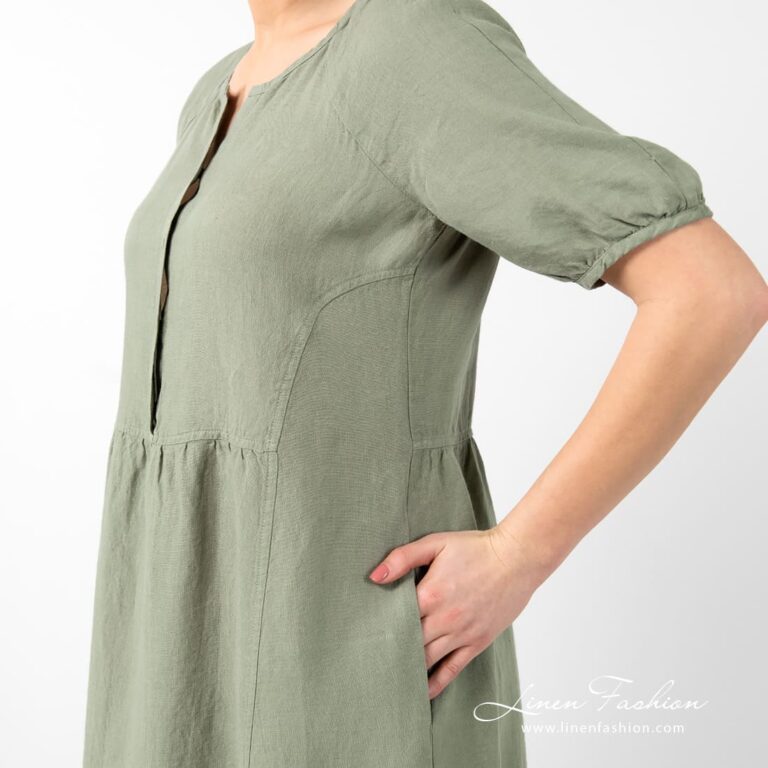 sage green lace dress Sage Green Plunging V Neck Lace-Up Appliques Long Prom Dress Sage Green / US 2