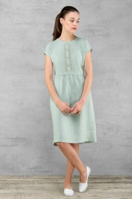 BYZE Dress greenish 6 BYZE Dress greenish
