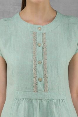 BYZE Dress greenish 8 BYZE Dress greenish
