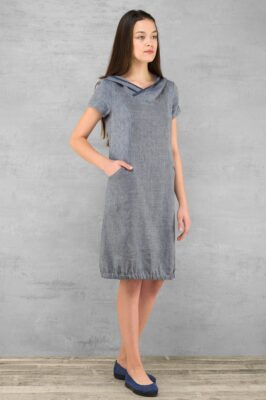 LINDA Dress bluish 5 LINDA Dress bluish