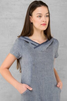 LINDA Dress bluish 6 LINDA Dress bluish