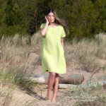 TIFANNY Dress light green