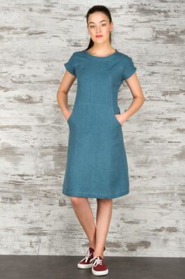 MODENA Dress greenish blue 6 MODENA Dress greenish blue