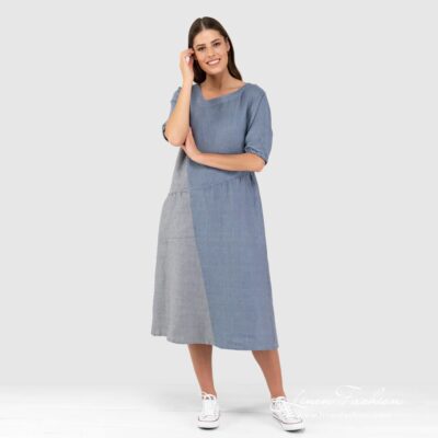 INDI Dress blue 6 INDI blue dress.