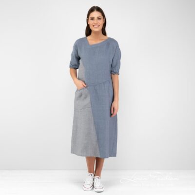 INDI Dress blue 7 Blue dress, INDI.