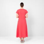 LAUREN Dress red