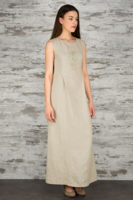 BONE Dress brownish