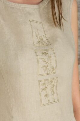 BONE Dress brownish
