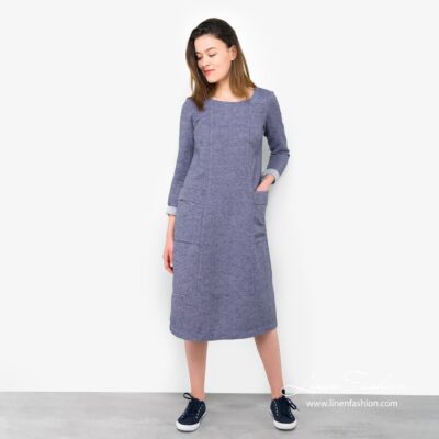 MARTA Dress blue 6 MARTA blue dress.
