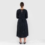 DELFINA Dress black floral