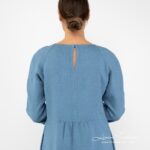 DELFINA Dress teal blue