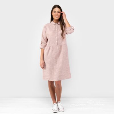 JUDIT Dress brownish 8 Brownish dress, JUDIT.
