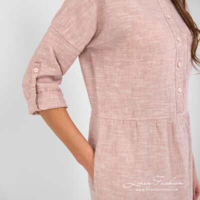 JUDIT Dress brownish 12 Brownish colored dress.