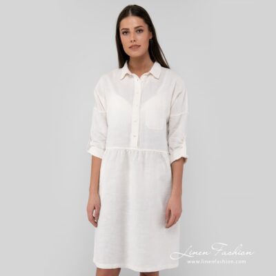 JUDIT Dress white 8 JUDIT white dress.