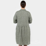 JUDIT FLORA Dress moss green